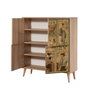 Hanah Home Multilux-732 Armario Multiusos Roble Sonoma